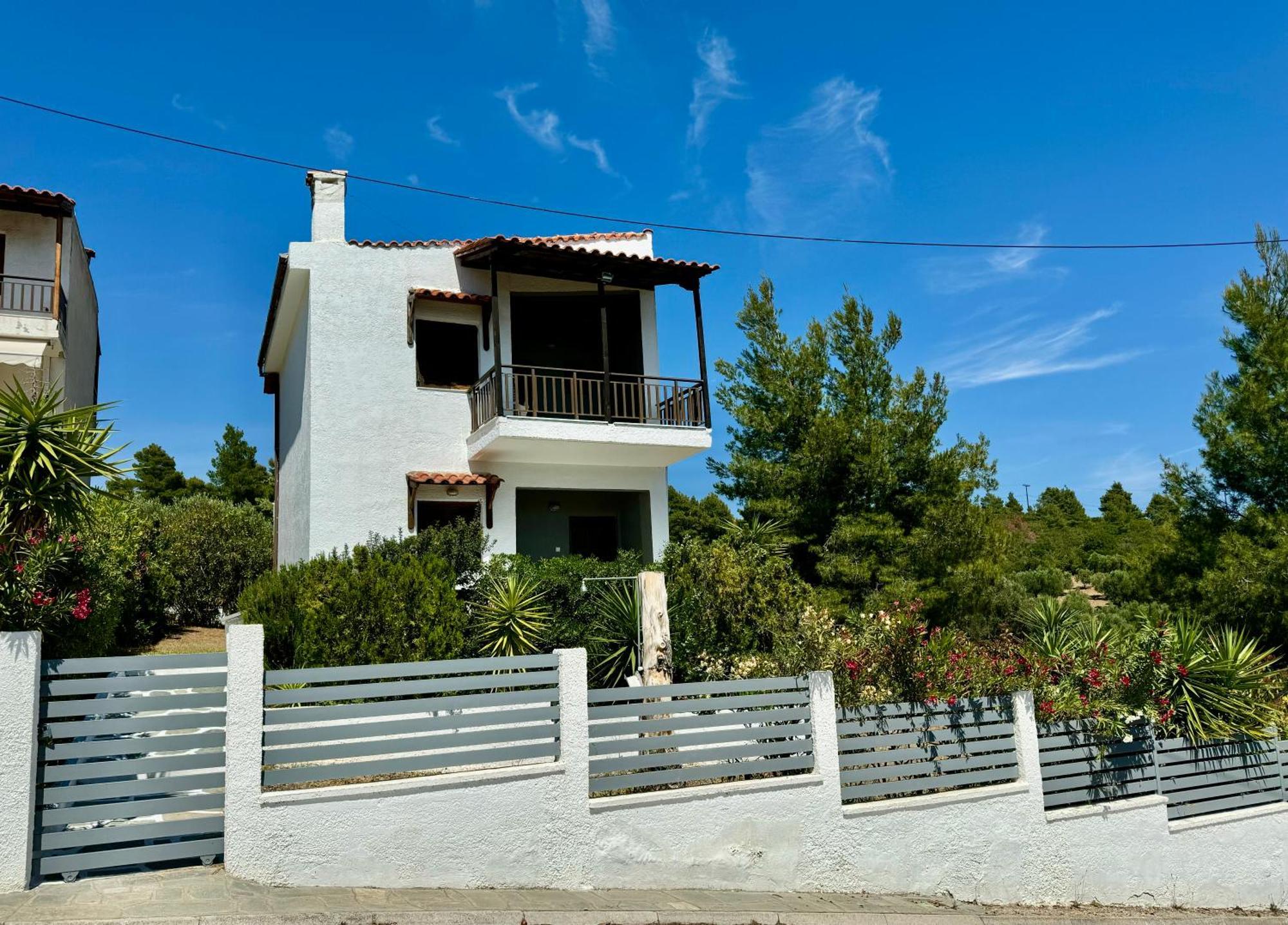 Summer Luxury Villa With Sea View Metamorfosi  Exterior photo